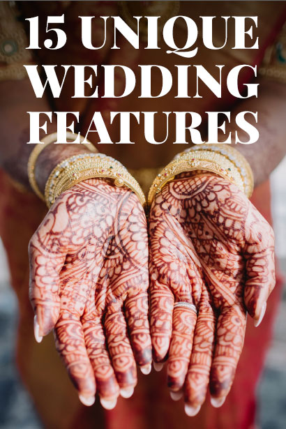 15 Unique Wedding Features and Trends