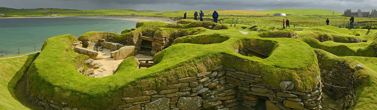 the fabled site of Skara Brae